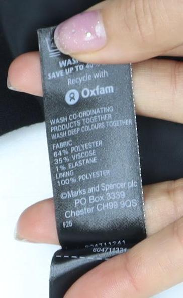 Marks and Spencer Black Women's Dress Size 12