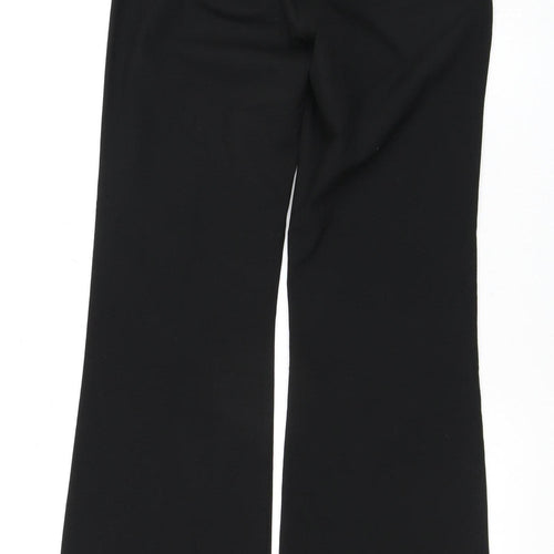 Jane Norman Women's Black Belted Trousers Size 10