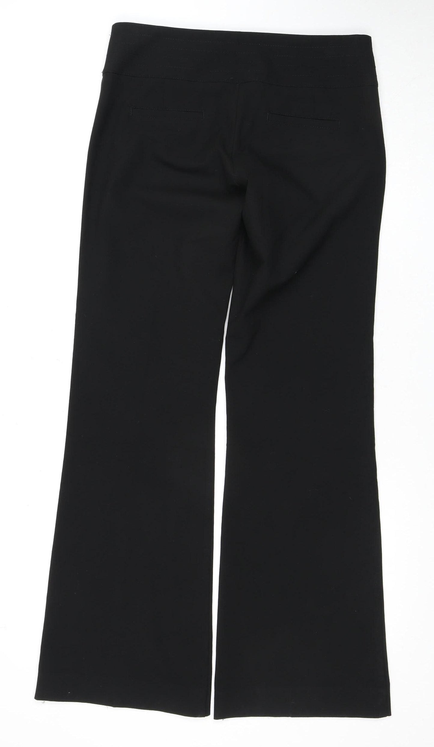 Jane Norman Women's Black Belted Trousers Size 10