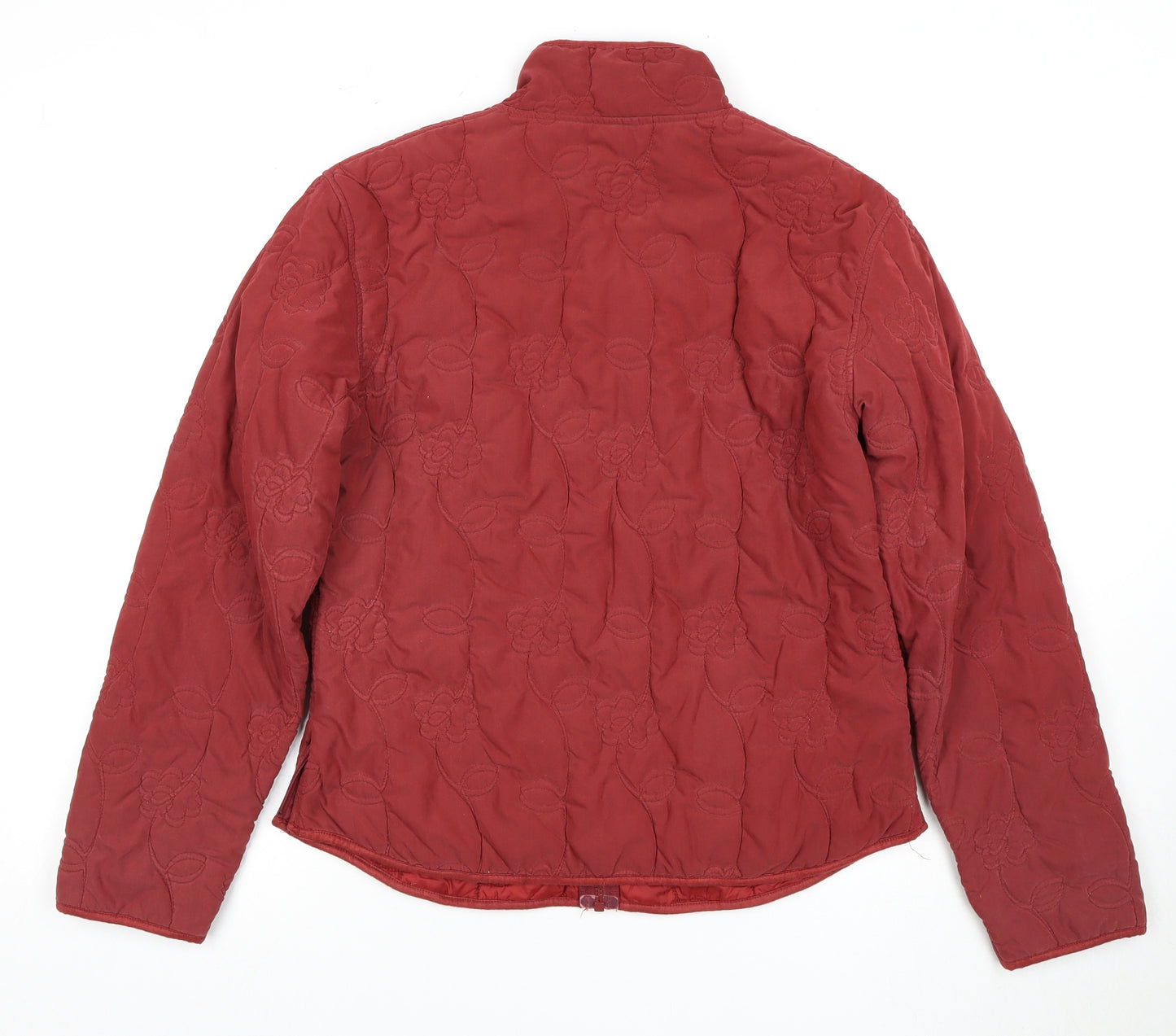 Jack Murphy Women's Red Quilted Jacket UK 14