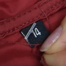 Jack Murphy Women's Red Quilted Jacket UK 14