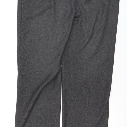 M&S Women's Grey Trousers, Size 12, Regular Fit