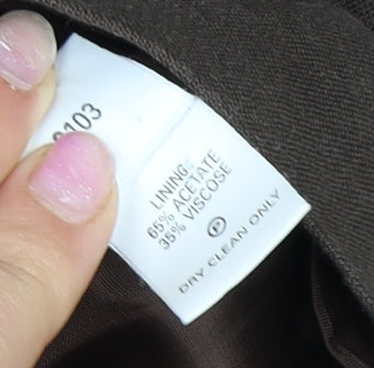 Hobbs Women's Brown Linen Blazer Size 14