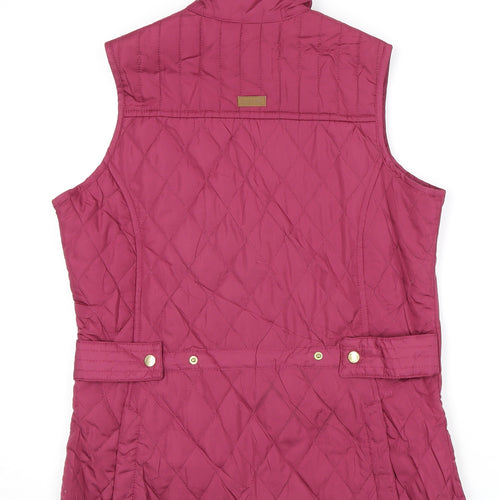 Regatta Women's Red Quilted Waistcoat, Size 12, Casual