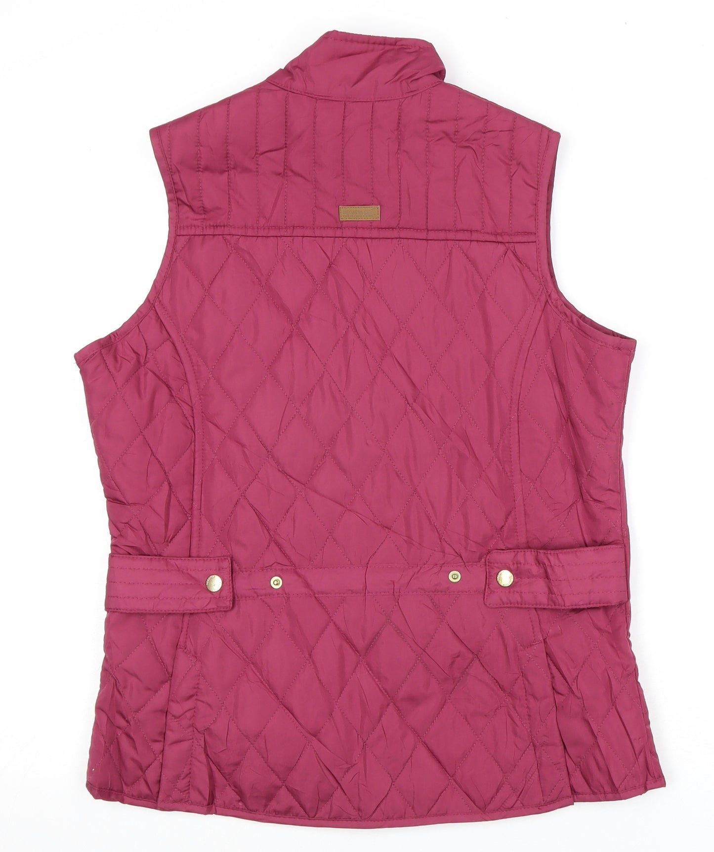 Regatta Women's Red Quilted Waistcoat, Size 12, Casual