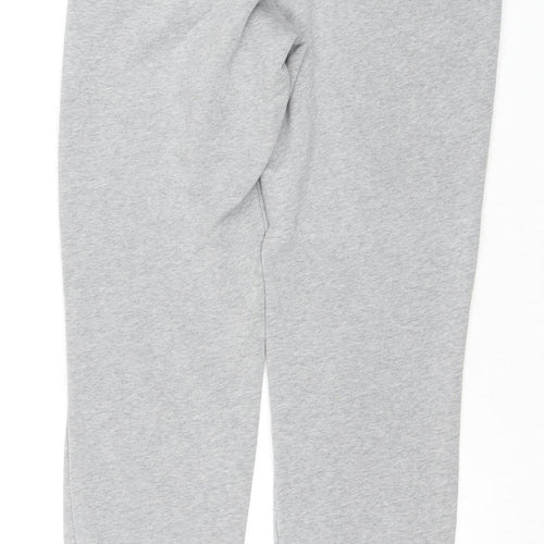Adidas XS Grey Unisex Joggers with Pockets