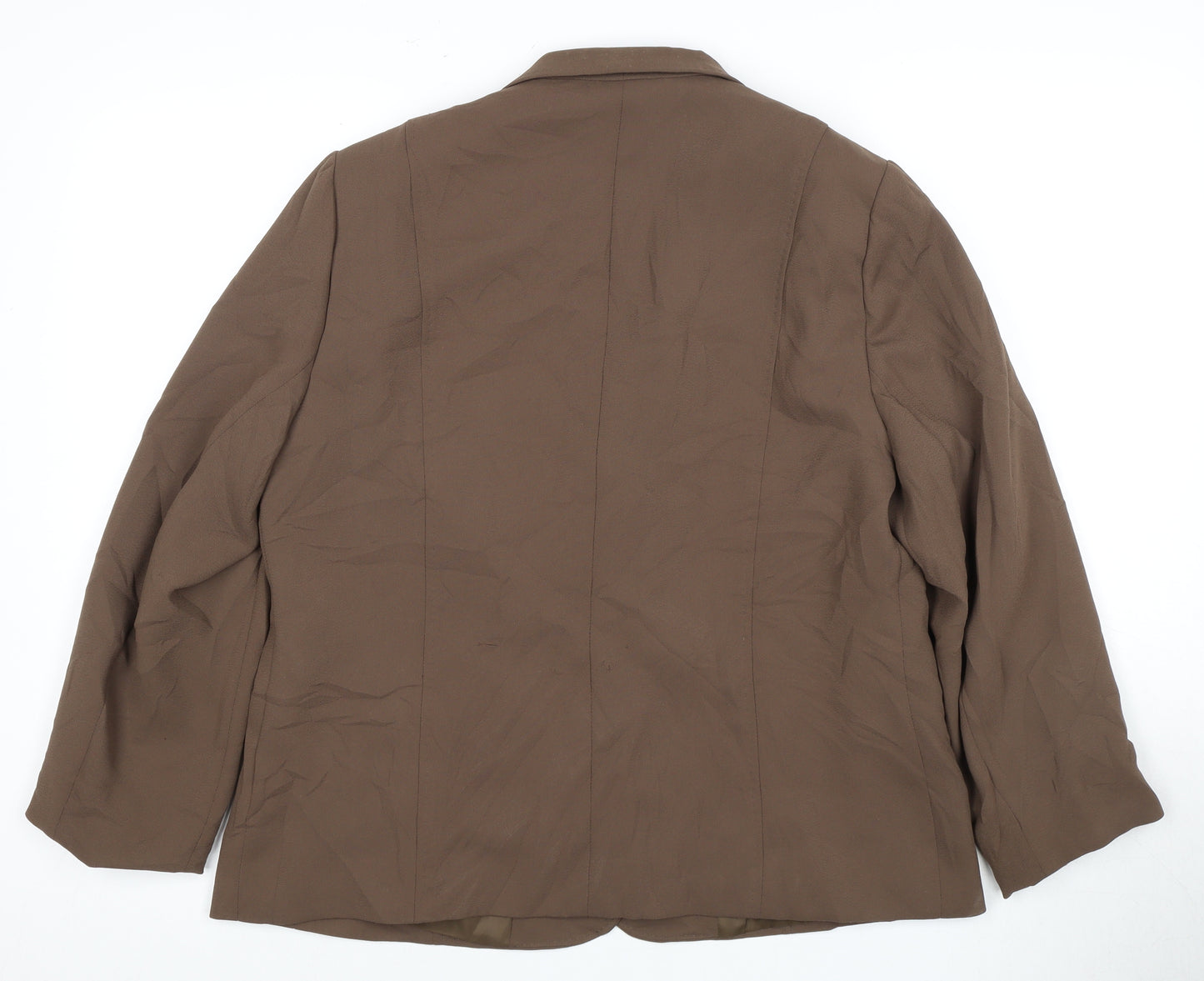 Eastex Brown Women's Suit Jacket, Size 16, Lined