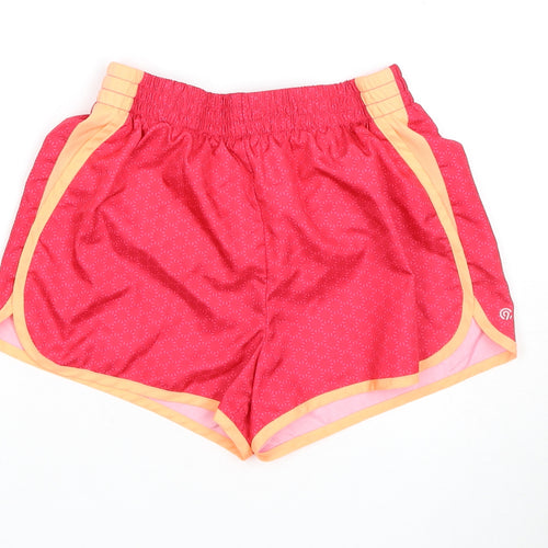 Champion Women's Red Floral Athletic Shorts L