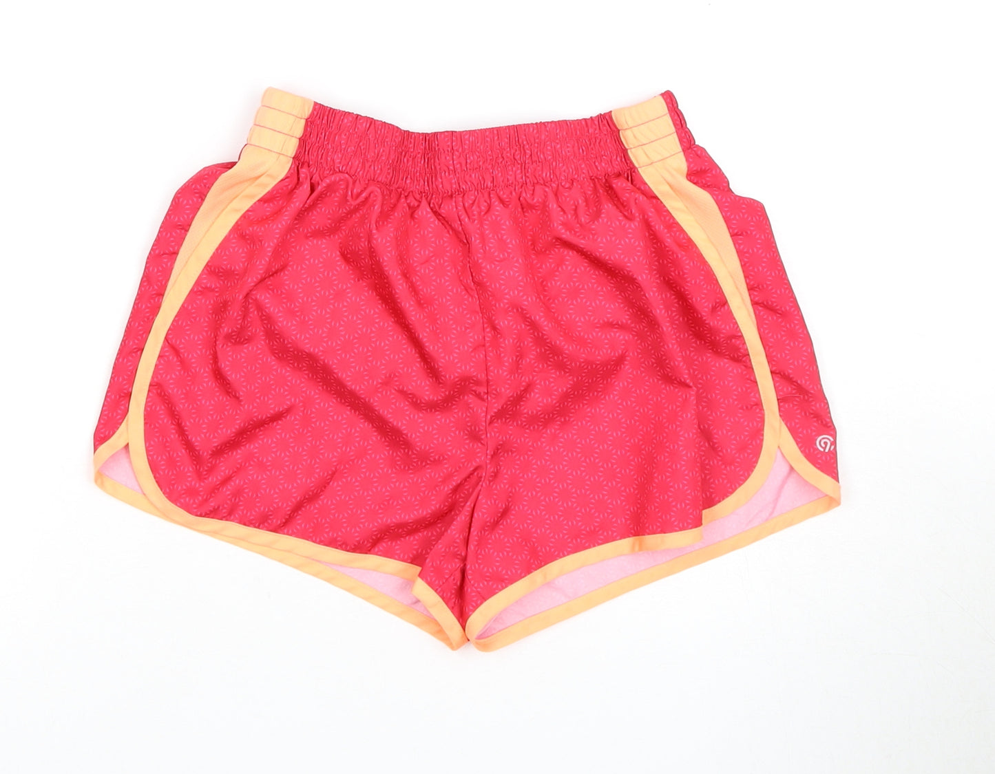 Champion Women's Red Floral Athletic Shorts L