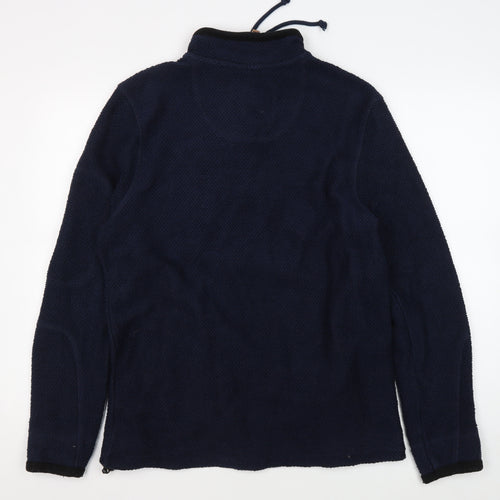 Weird Fish Men's Blue Fleece Sweatshirt, Size S