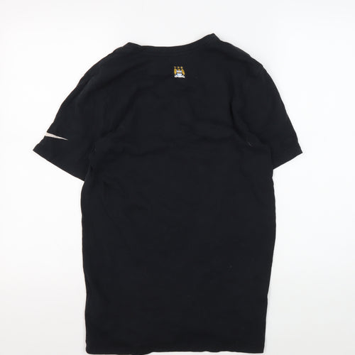 Nike Men's Black Small Athletic MCFC Graphic T-Shirt