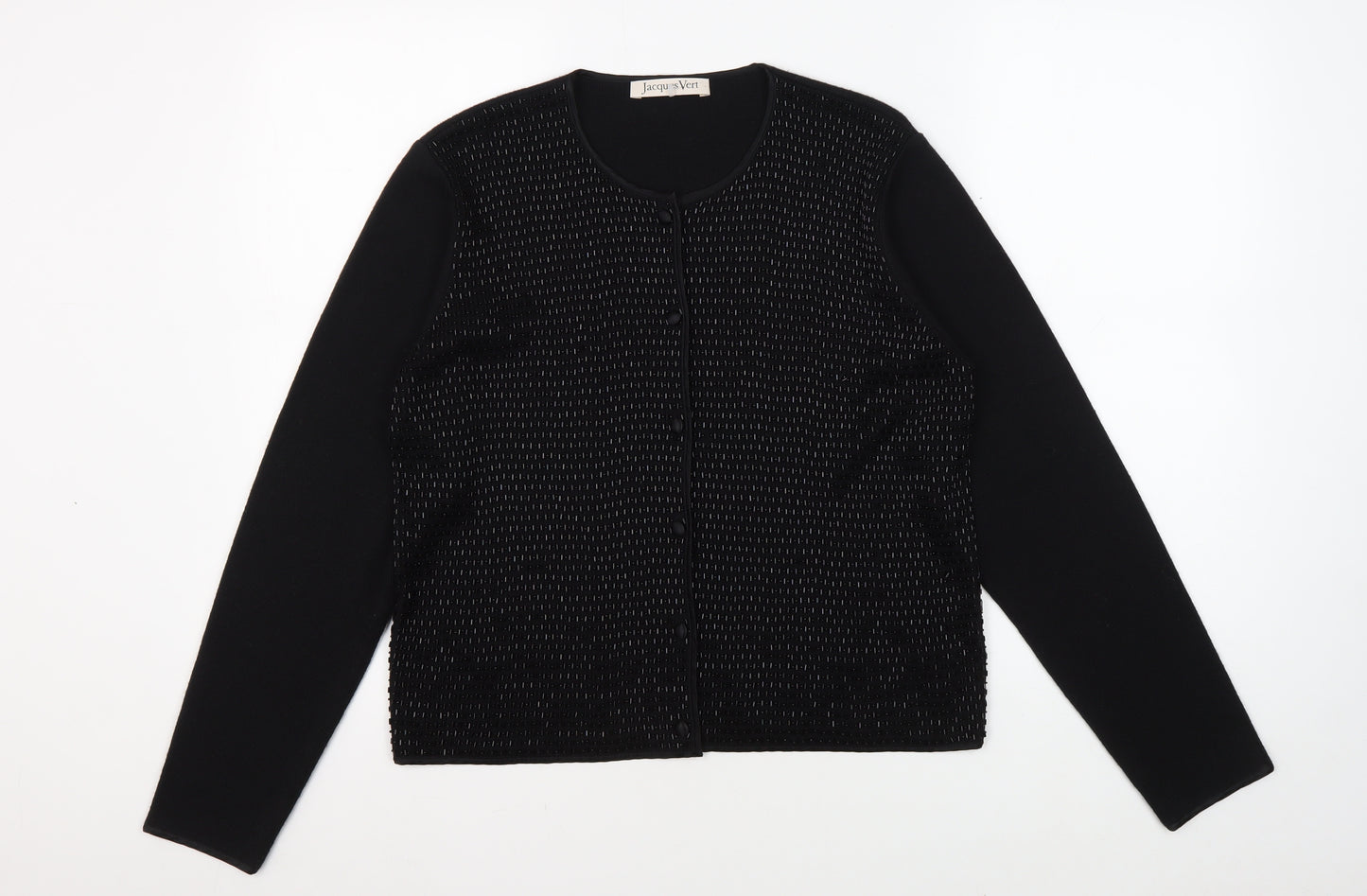 Jacques Vert Women's Black L Cardigan