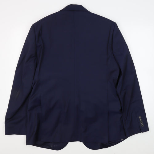 Moss 1851 Men's Blue Blazer 42 Regular Fit