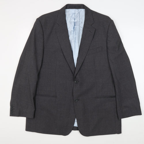 Magee Men's Grey Short Suit Jacket 42S