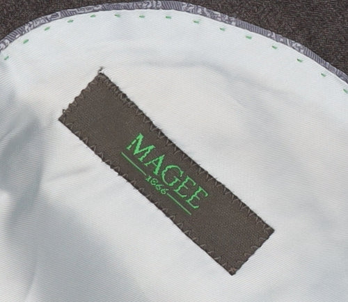 Magee Men's Grey Short Suit Jacket 42S