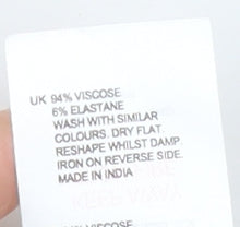 White Stuff Women's Blue Floral A-Line Skirt Size 8