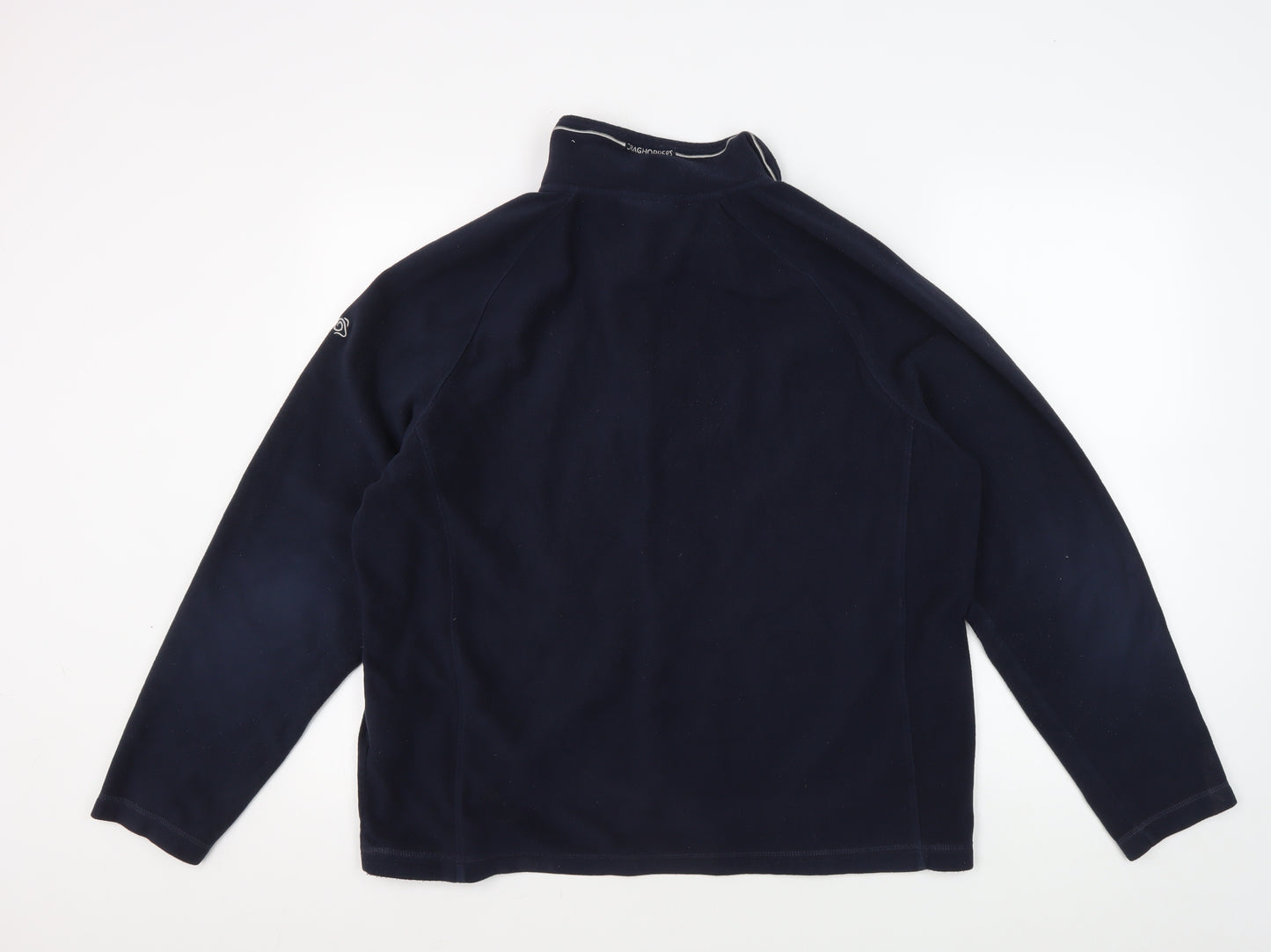 Craghoppers Men's Blue XL Fleece Pullover Sweatshirt