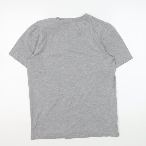 Nike Men's Grey XS T-Shirt Crew Neck Short Sleeve