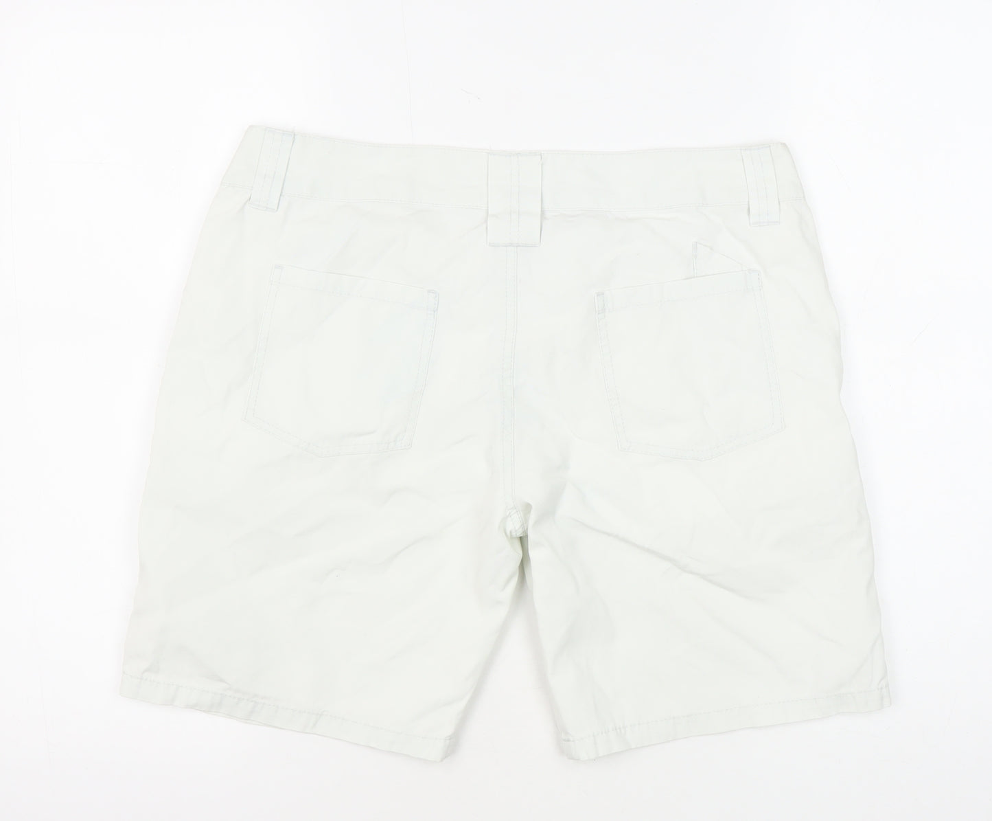 Bench Women's White Chino Shorts Size 12