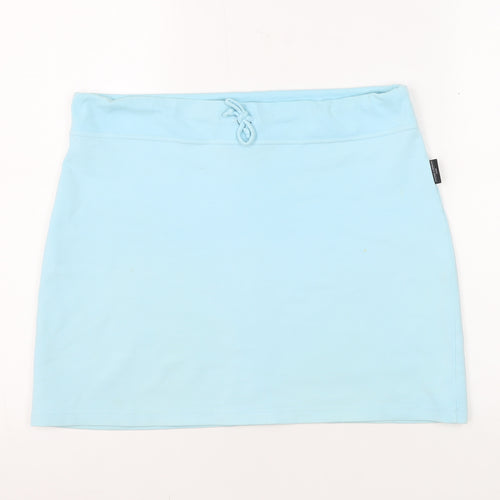 Jasper Conran Women's Blue Knee Length Skirt L