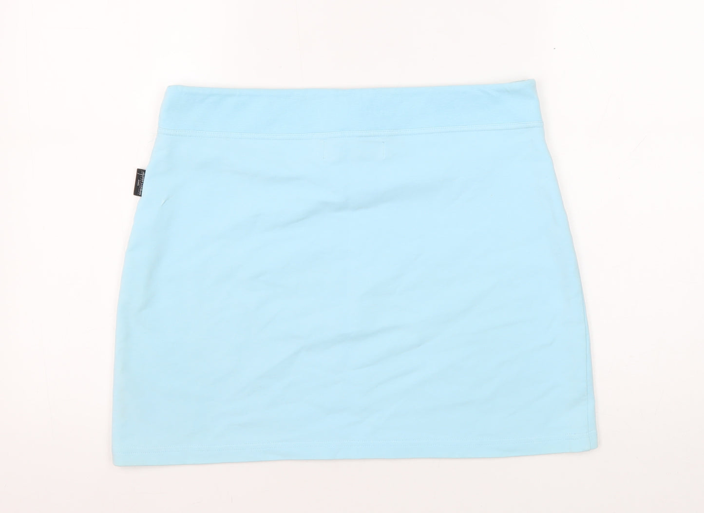 Jasper Conran Women's Blue Knee Length Skirt L