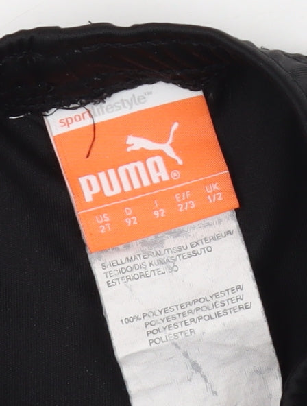 Puma Boys Black Active Shorts, Size 12-18 Months