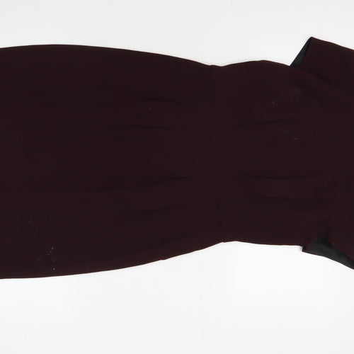 Jigsaw Women's Brown Knee Length Sheath Dress Size 10