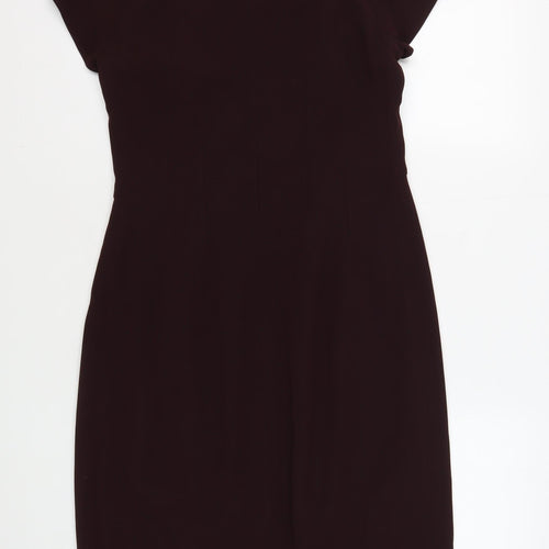 Jigsaw Women's Brown Knee Length Sheath Dress Size 10
