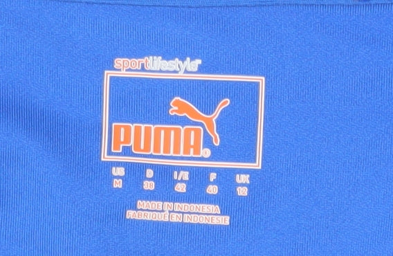 Puma Women's Blue Tank Top Size 12 - Activewear Camisole