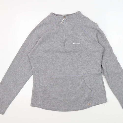Head Women's Grey Pullover Sweatshirt, Size L