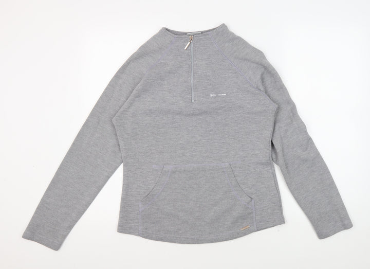 Head Women's Grey Pullover Sweatshirt, Size L