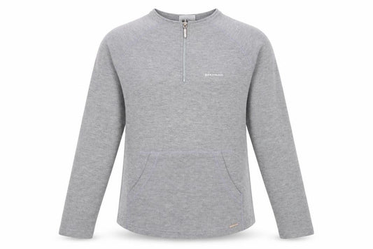 Front view of Head Women's Grey Pullover Sweatshirt, size L