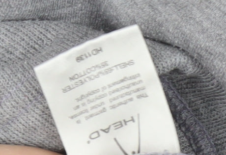 Head Women's Grey Pullover Sweatshirt, Size L