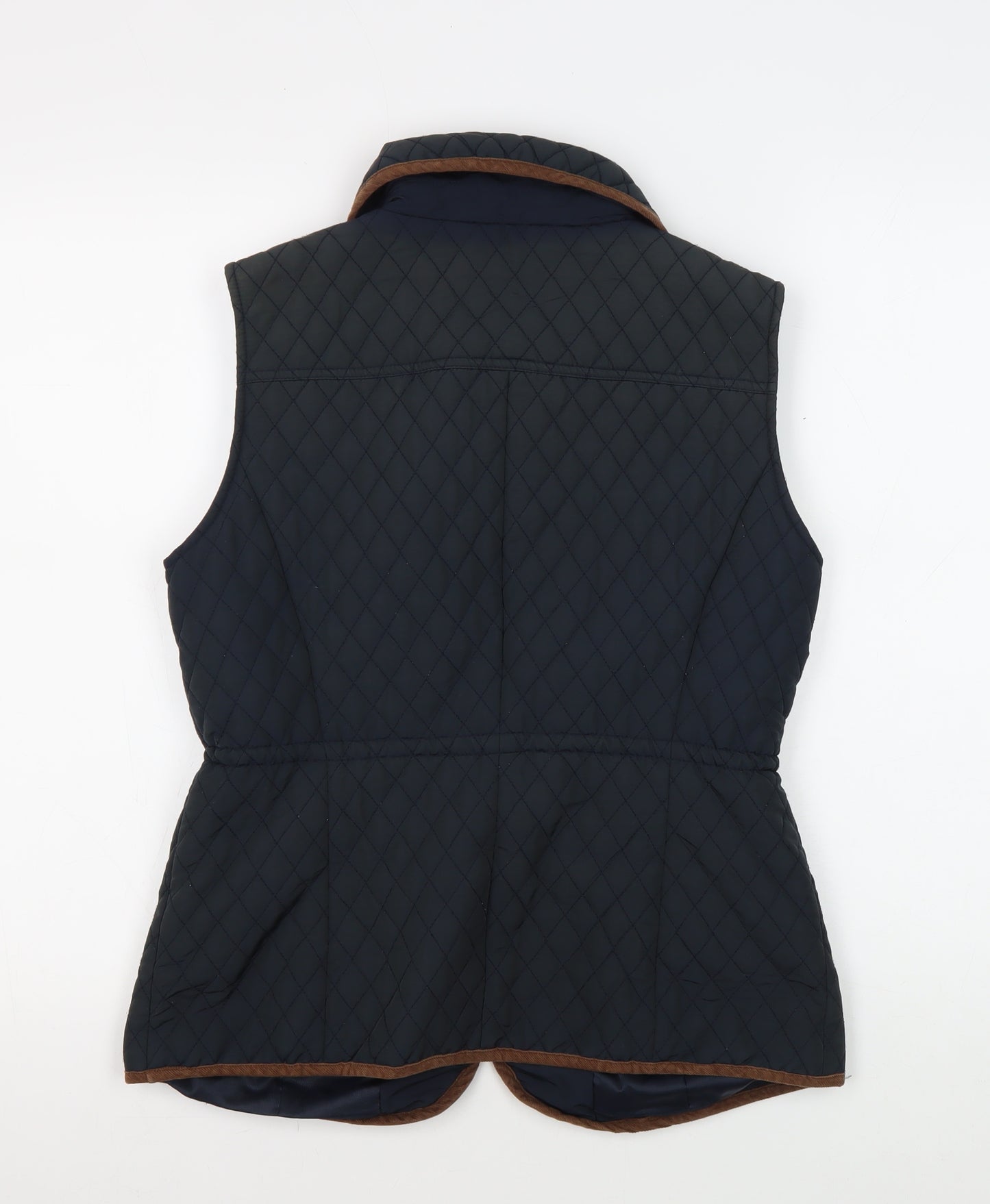 CC Women's Black Quilted Waistcoat Size 10