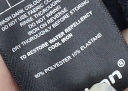 Rohan Men's Black Jogger Trousers, Size L, Water Resistant