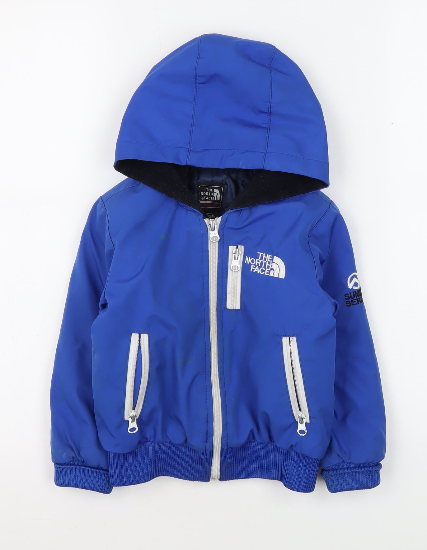 The North Face Boys Blue Puffer Jacket Size 9 Winter