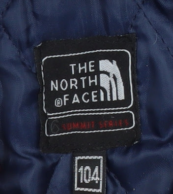 The North Face Boys Blue Puffer Jacket Size 9 Winter