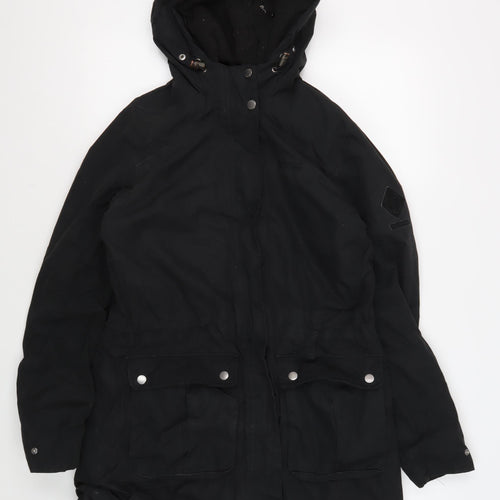 Regatta Women's Black Parka Jacket Size 12