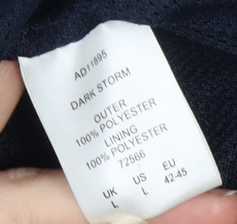 Cotton Traders Men's Blue Waterproof Anorak Jacket L