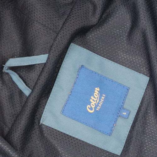 Cotton Traders Men's Blue Waterproof Anorak Jacket L