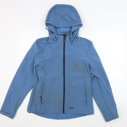 Trespass Women's Blue Soft Shell Jacket UK 12