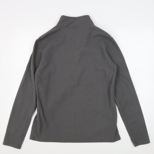 Peter Storm Women Grey 1/4 Zip Pullover Sweatshirt Size 14