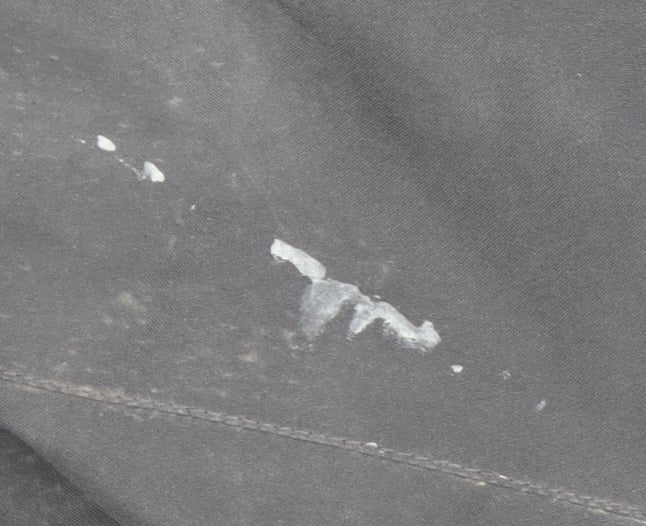 Crane Women's Black Parka Jacket S Hooded Fur Trim