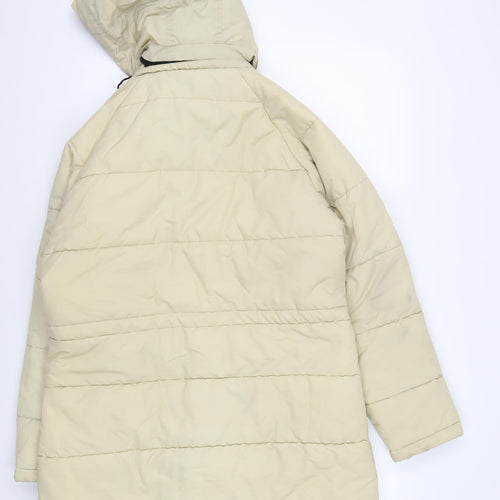 Schott NYC Men's Beige Puffer Jacket Size L