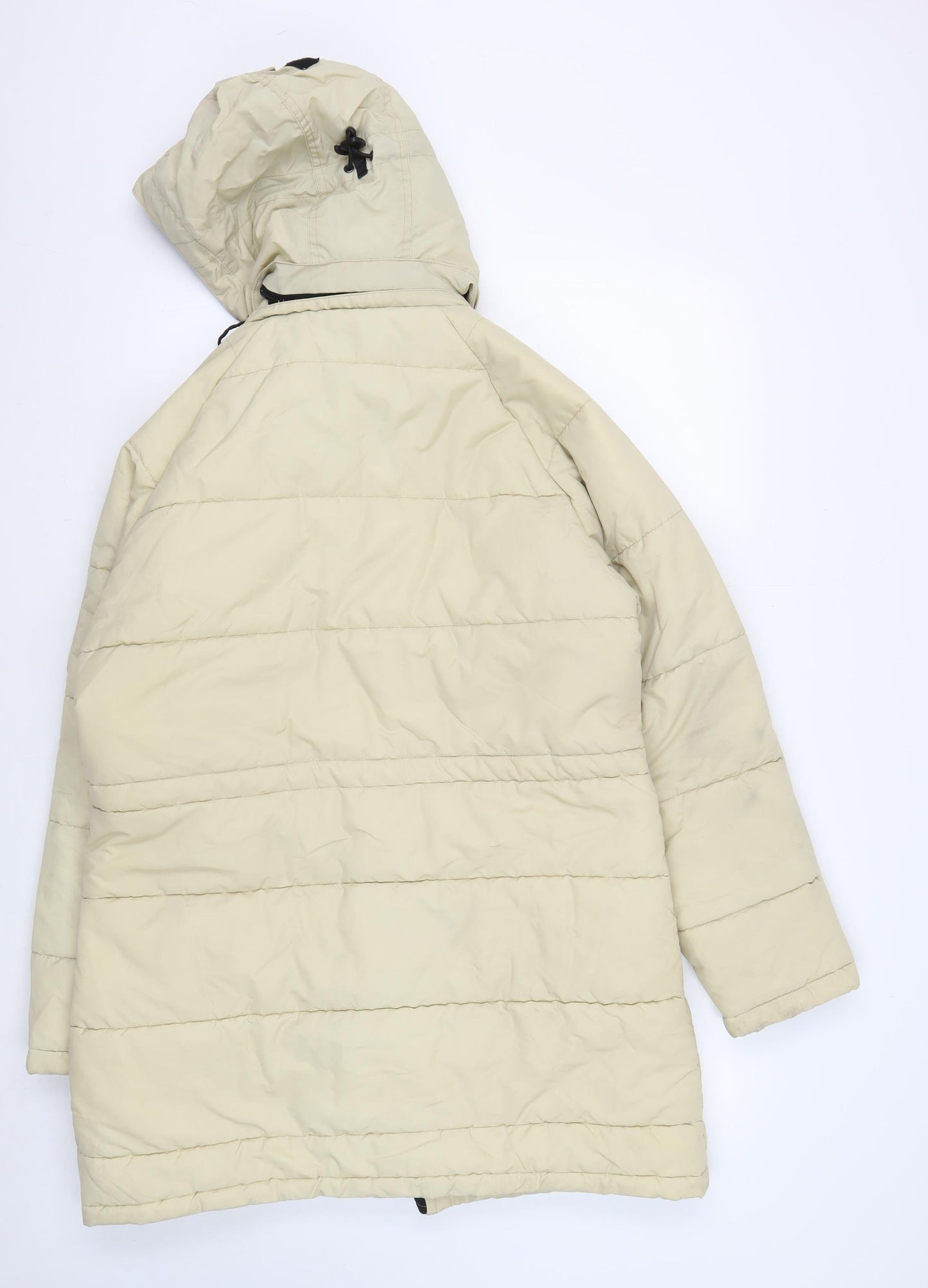 Schott NYC Men's Beige Puffer Jacket Size L