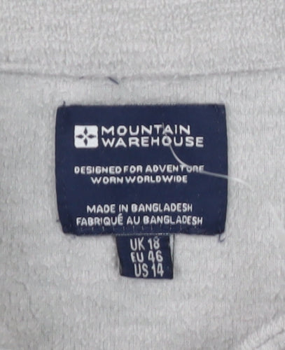 Mountain Warehouse Women's Grey Sweatshirt UK 18