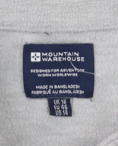 Mountain Warehouse Women's Grey Sweatshirt UK 18