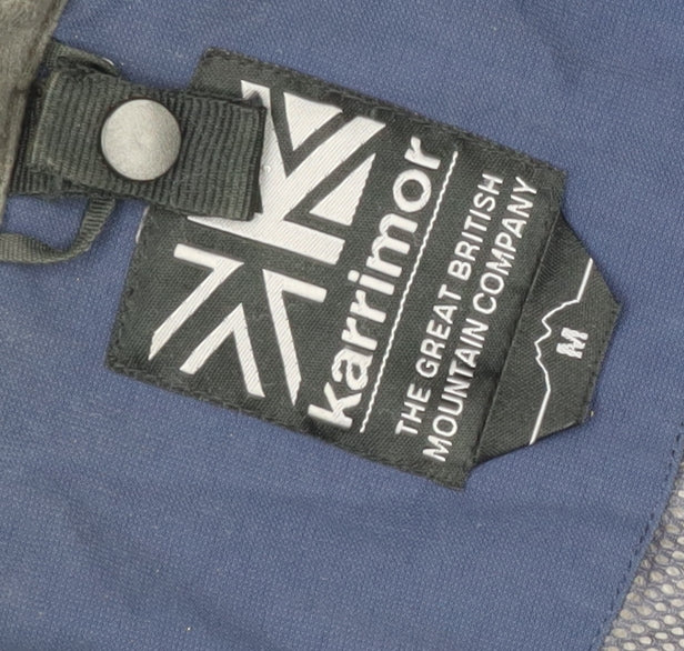 Karrimor Men's Blue M Waterproof Jacket Hooded