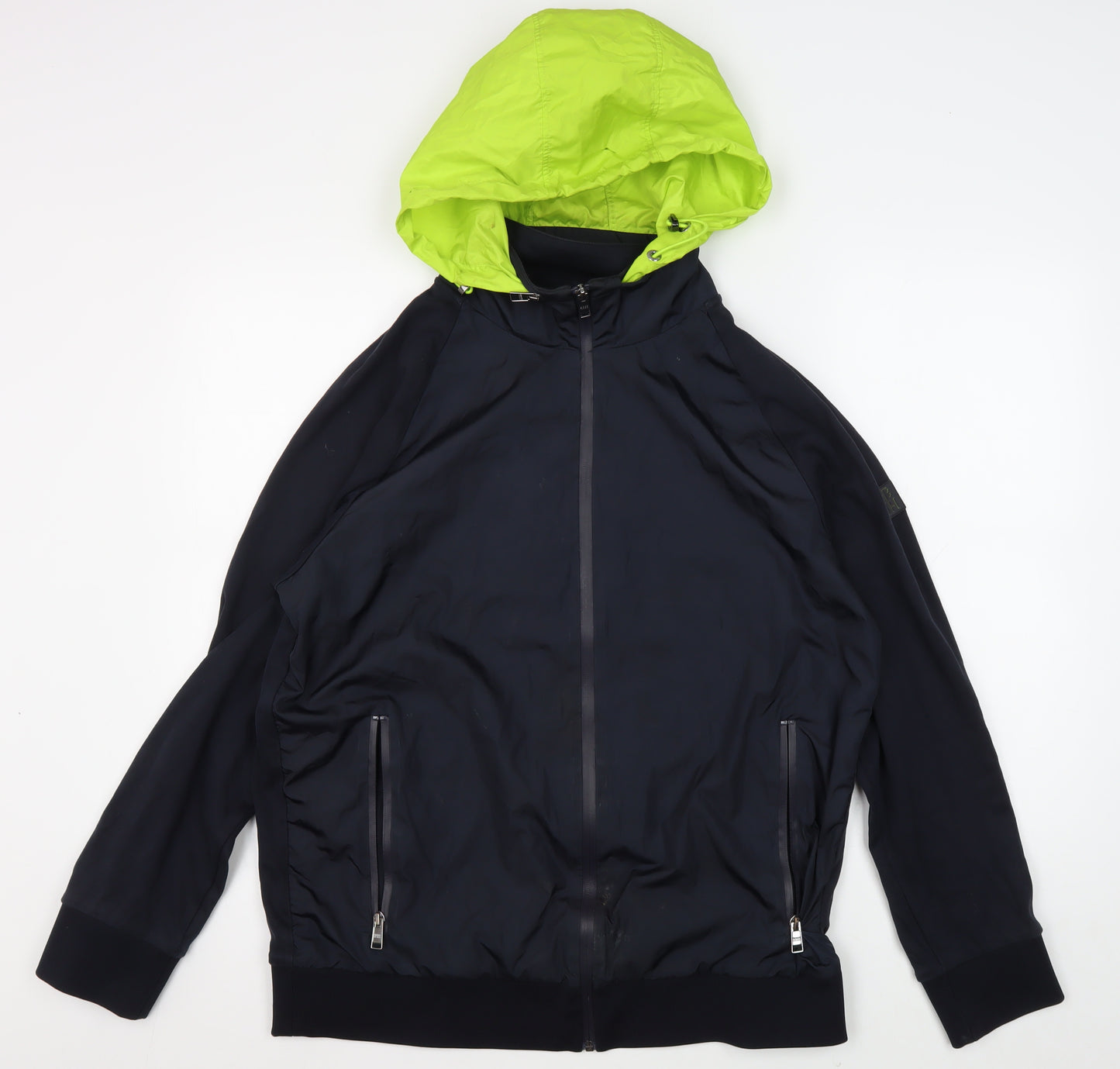 Hugo Boss Men's Black XL Basic Jacket with Hood