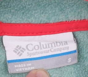 Columbia Women's Green Fleece Pullover Sweatshirt S